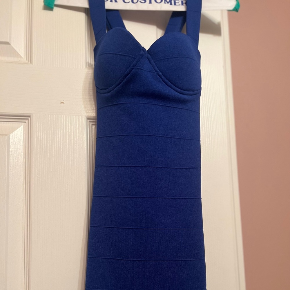 Mini Blue Dress